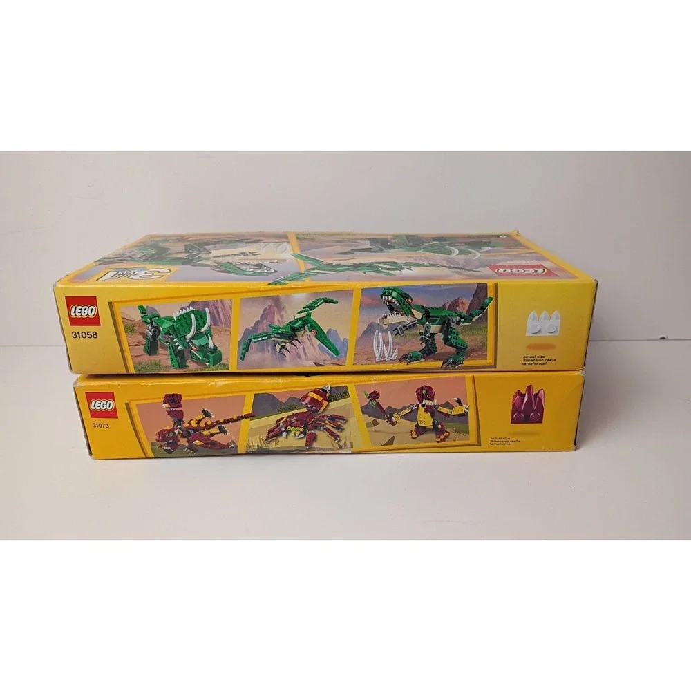 LEGO CREATOR: Mythical Creatures 31073 & Mighty Dinosaurs 31058 New in Box
